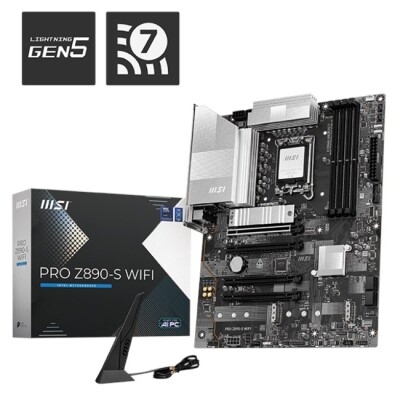 MSI Pro Z890-S Wifi DDR5 1851P Hdmi Dp