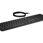 HP 320K Kablolu Klavye Siyah (9SR37AA)