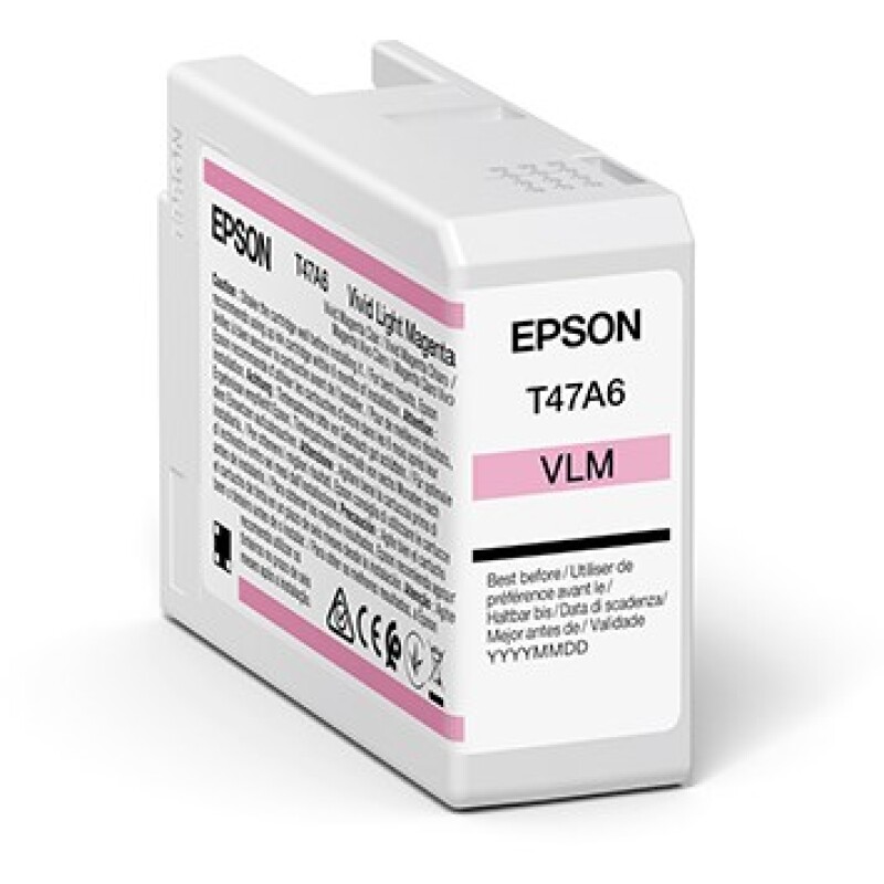 Epson T47A6 Vivid Light Magenta Canlı Açık Kırmızı