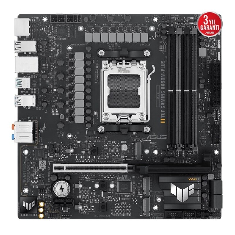 Asus Tuf Gaming B850M-Plus AM5 D5 Hdmi Dp Type-C
