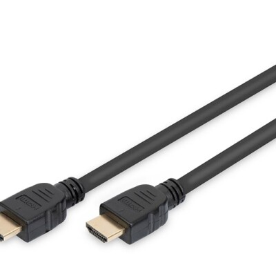 Digitus HDMI Kablo Altın Uçlu Siyah (3m) 8K