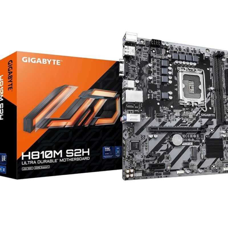 Gigabyte H810M S2H D5 1851P Vga Hdmi Dp Usb3.2