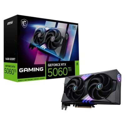 MSI GeForce RTX 5060 TI 16G Gaming OC GD7 128Bit