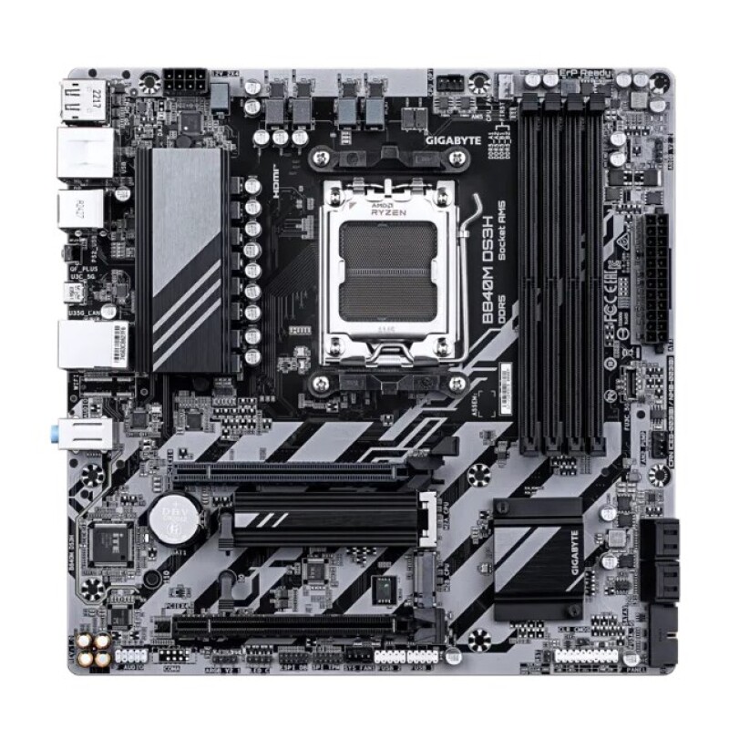 Gigabyte B840M DS3H D5 AM5 Hdmi Dp Type-C
