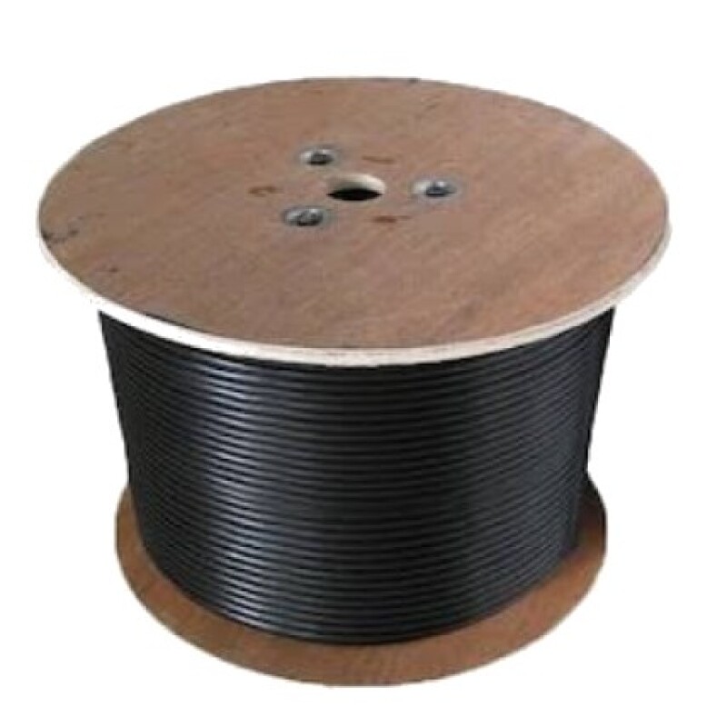 HCS  Cat6 Siyah U/UTP Outdoor Makara Kablo (500m)