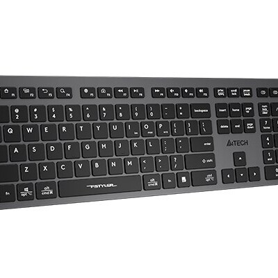 A4-Tech Şarjlı Bluetooth Klavye Gri (FBX50C)