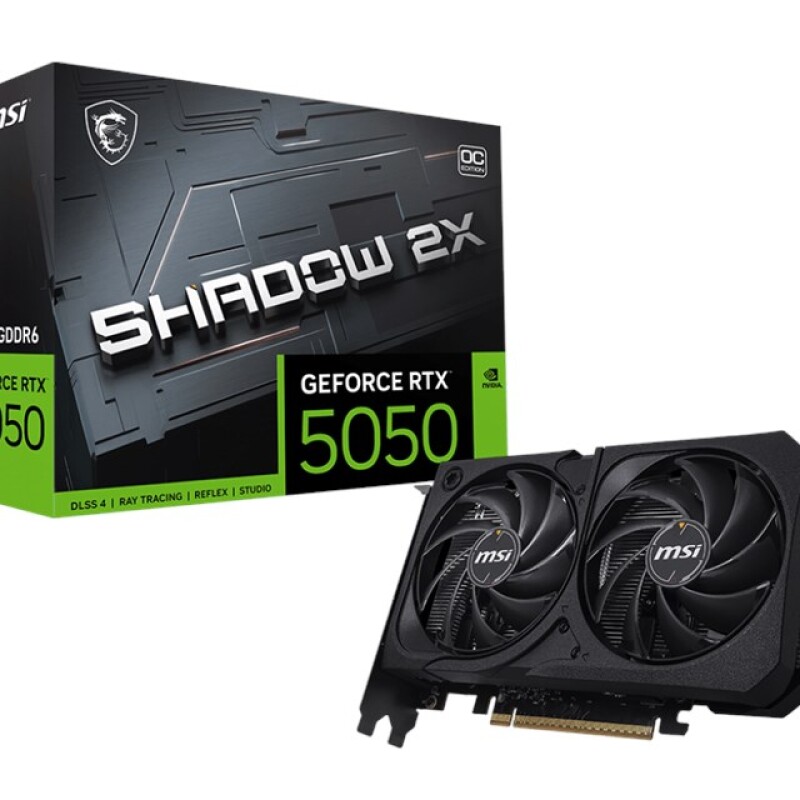 MSI GeForce RTX 5050 8G Shadow 2X OC GD6 128Bit