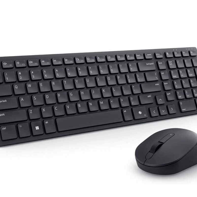 Dell Pro KM555 Sessiz Kablosuz Set Siyah