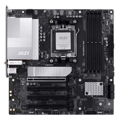 MSI Pro B850M-P Wifi AM5 D5 Hdmi Dp Type-C