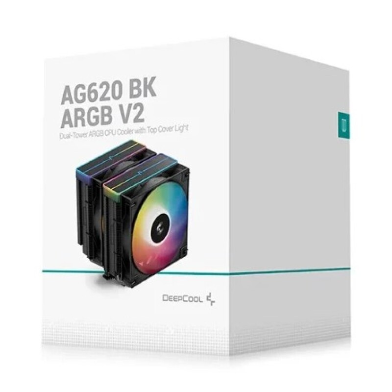 DeepCool 120mm İşlemci Soğutucu (AG620-BK-ARGB-V2)