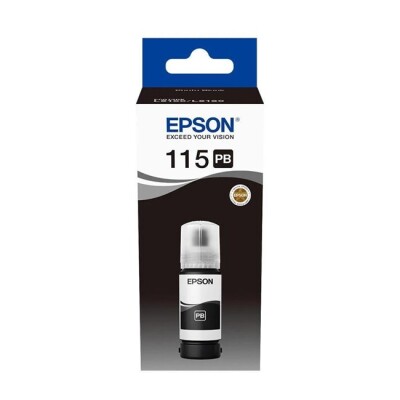 Epson 115 Photo Siyah Mürekkep (C13T07D14A)