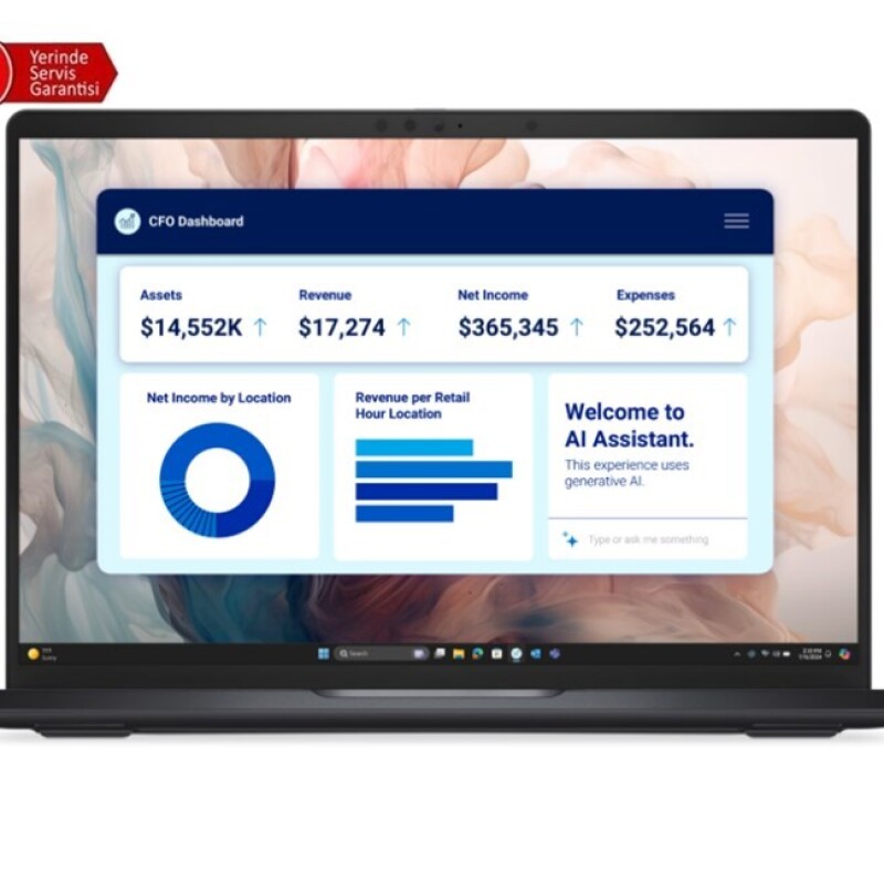 Dell Pro 13 Premium Ultra7 268V-13''-32G-1TBSSD-WP
