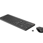 HP 330 Kablosuz Set Türkçe Siyah (2V9E6AA)