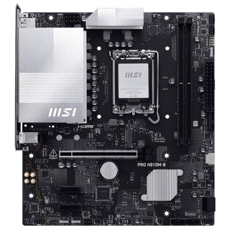 MSI Pro H810M-B DDR5 1851P Hdmi Dp