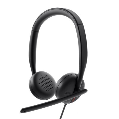 Dell WH3024 Pro Stereo Kablolu Kulaklık Siyah