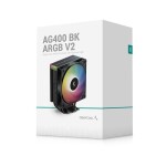 DeepCool 120mm Hava Soğutucu (AG400-BK-ARGB-V2)