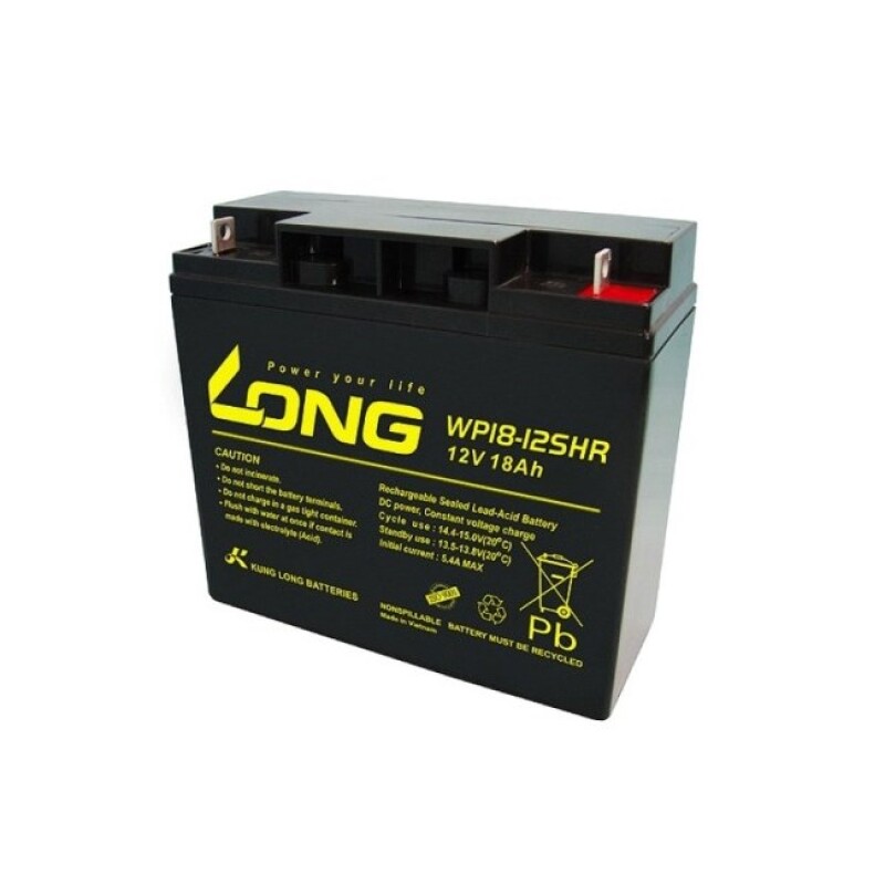 LONG 12Volt 18Ah Kuru Tip Akü