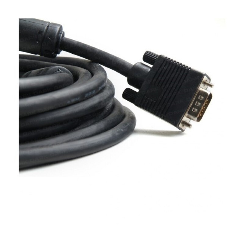Dark VGA Kablo (Projeksiyon - Monitör) (5m)