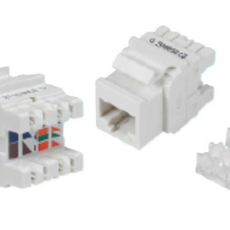 HCS UTP Cat6 Keystone Jack (J6E-00873)