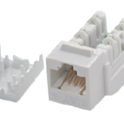 HCS UTP Cat6 Keystone Jack (J6E-00873)
