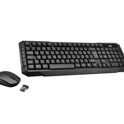 Everest KM-510 Siyah Kablosuz Q Klavye Set