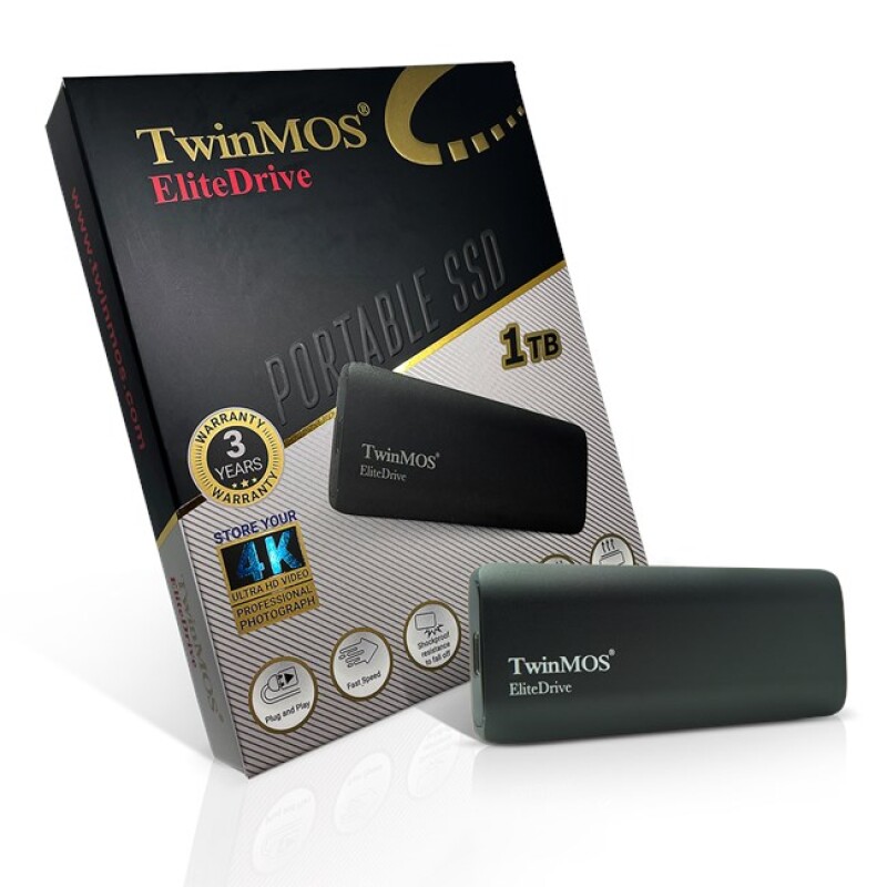 TwinMOS EliteDrive 1TB Type-C Taşınabilir SSD