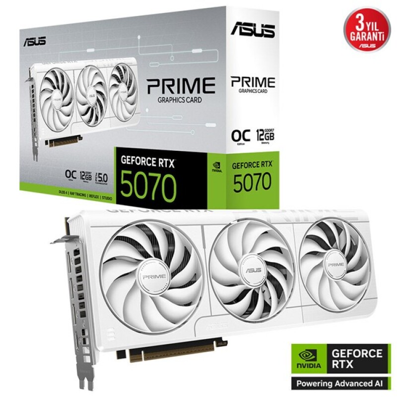 Asus GeForce RTX 5070 12G Prime OC GD7 192Bit W
