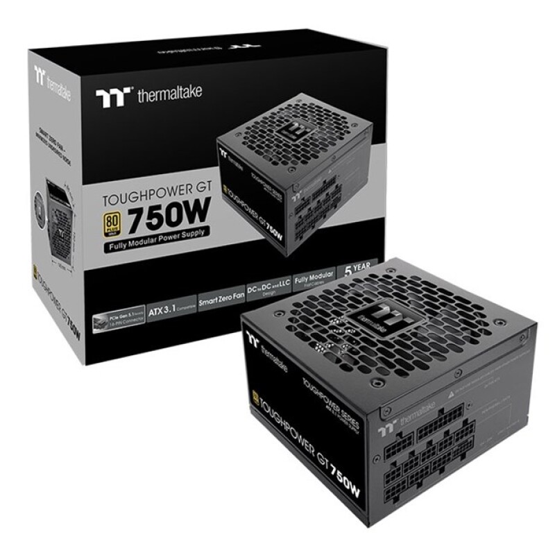 Thermaltake 750W 80+ Gold ATX 3.1 Gen 5.1