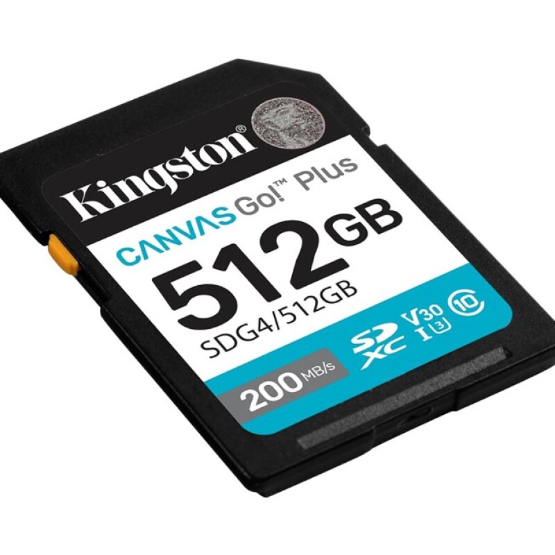 Kingston 512GB SDXC Gen4 200MB/s SDG4/512GB