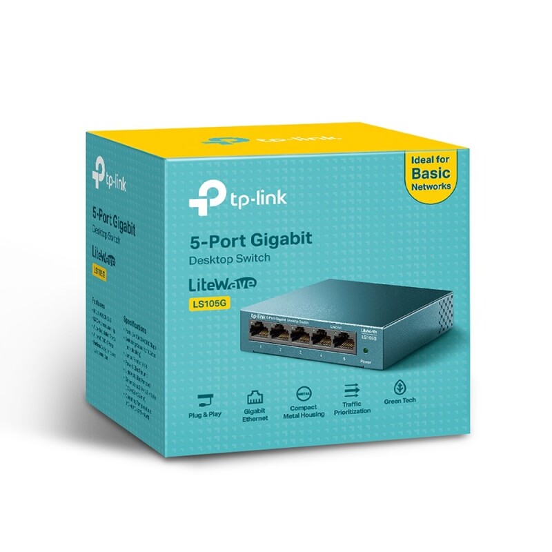 Tp-Link Gigabit 5Port (LS105G)