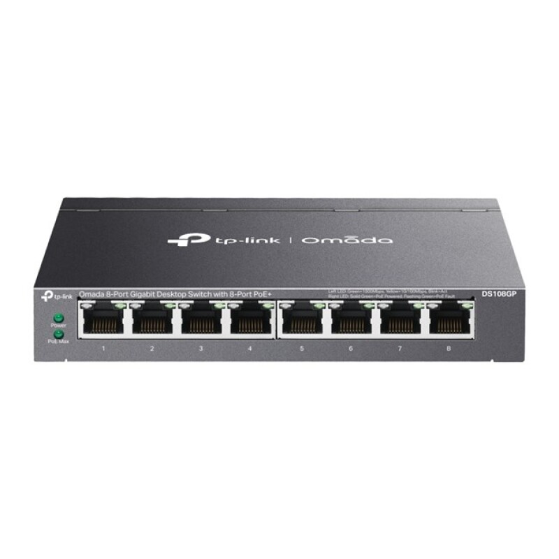 Omada 8Port Gigabit PoE (DS108GP)