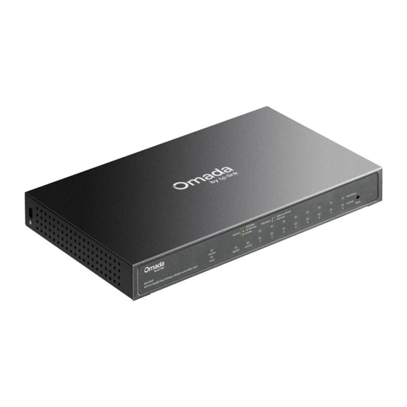 Omada 10Port Gigabit 8xPoE 63W (ES210GP)