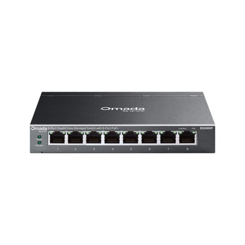 Omada 8Port PoE 64W (ES208GP)