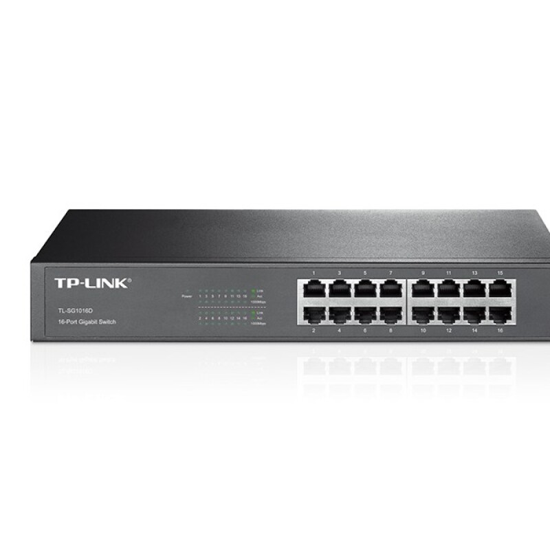 Tp-Link 16Port Gigabit Rackmount (TL-SG1016D)