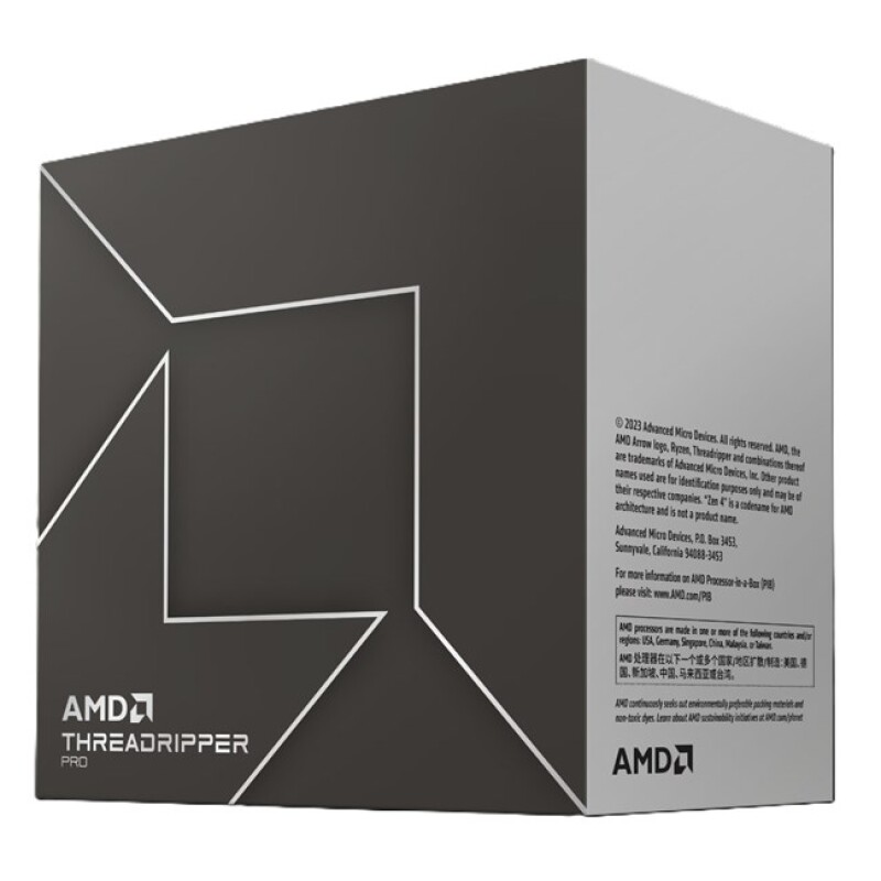 Amd Ryzen TR PRO 7965WX sTR5Pin 350W Fansız Box