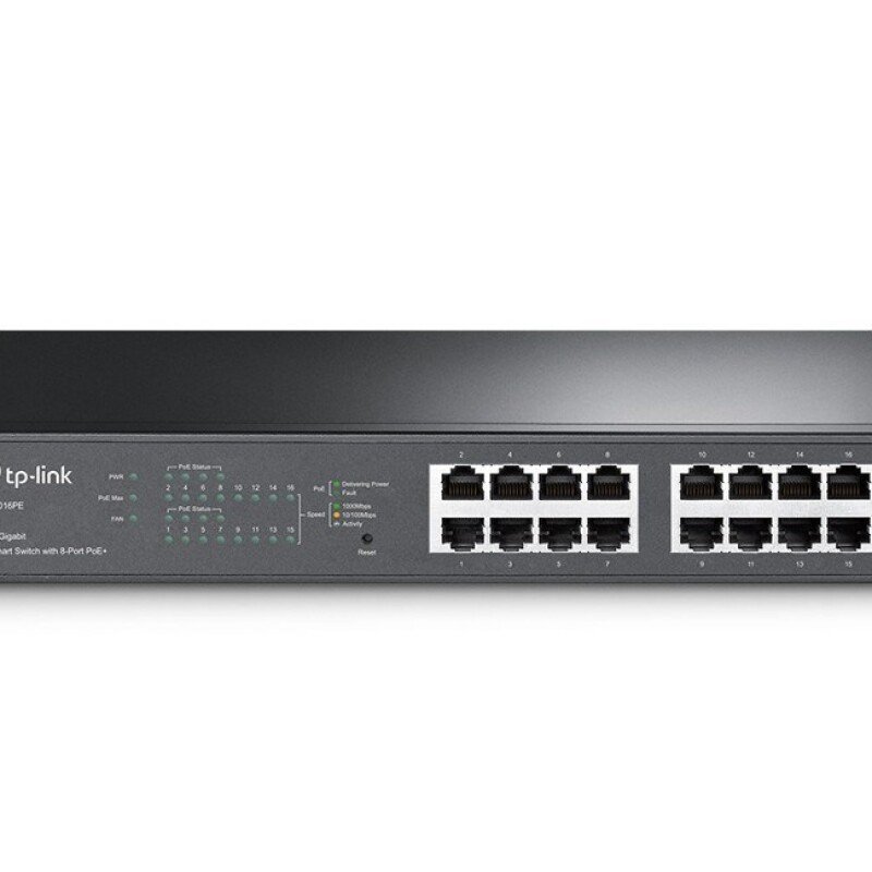 Tp-Link 16Port Gigabit 8xPoE 150W (TL-SG1016PE)