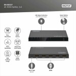 Digitus HDMI Çoklayıcı (1 Giriş 4 Çıkış)