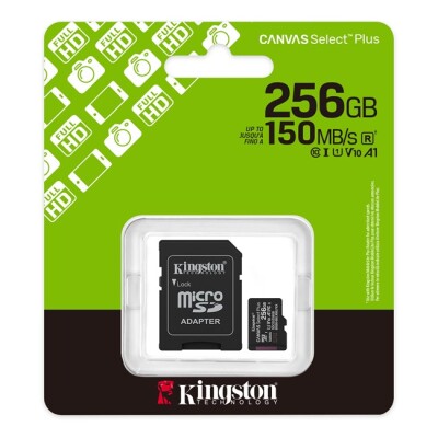 Kingston 256GB Micro SD Gen3 150MB/s SDCS3/256GB