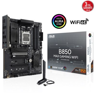 Asus B850 MAX GAMING WIFI AM5 D5 Type-C