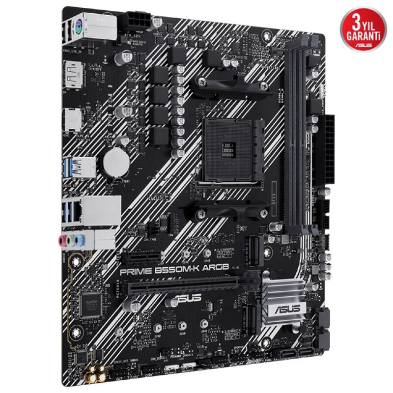 Asus Prime B550M-K ARGB AM4 Ryzen DDR4 Hdmi Dp
