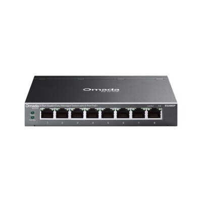 Omada 8Port Gigabit PoE 64W (ES208GP)