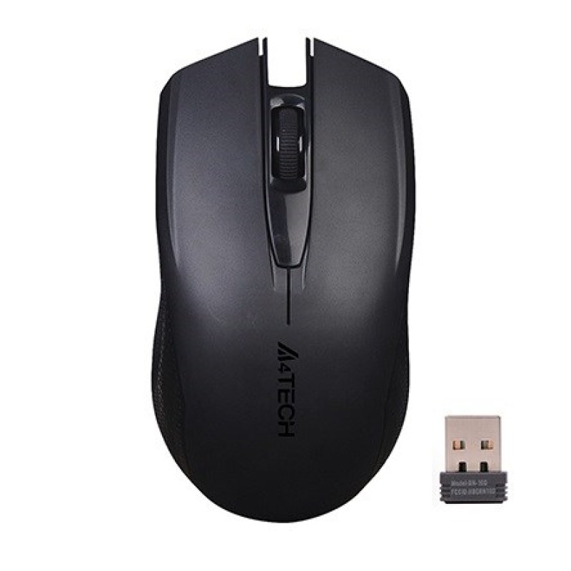 A4-Tech Kablosuz Sessiz Mouse Siyah (G3-750NS)