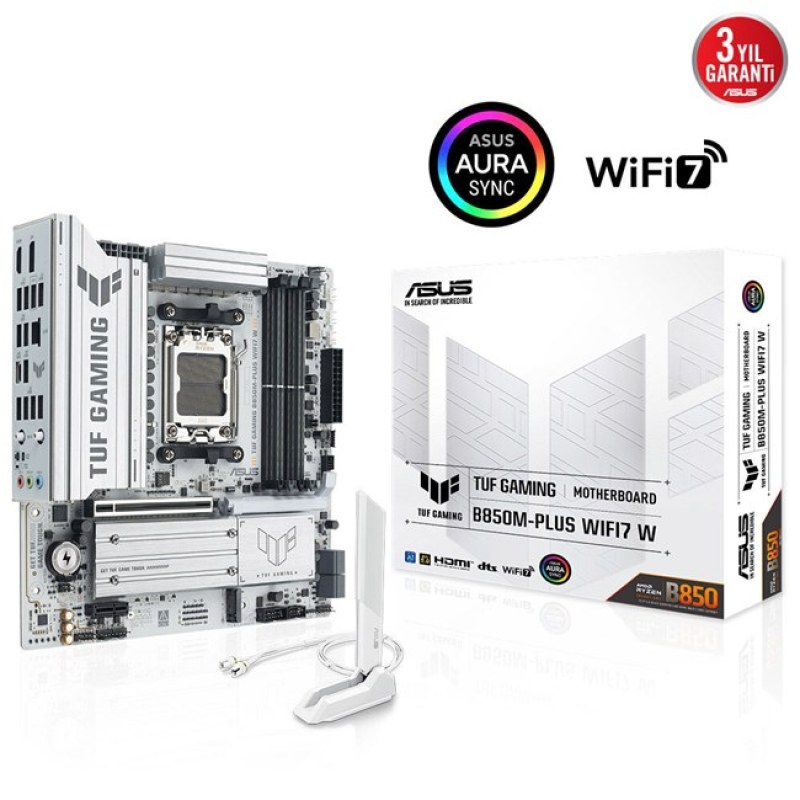 Asus Tuf Gaming B850M-Plus Wifi7 W AM5 D5 Type-C