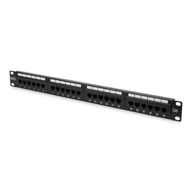 Digitus DN-91624U 24 Port Patch Panel Dolu Cat6 (DN-91624U)