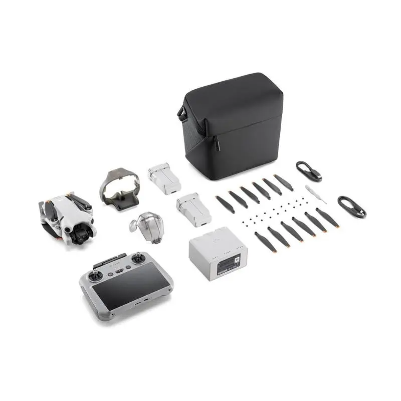 Dji Mini 4 Pro Fly More Combo Plus Drone -DJI RC 2 Ekranlı Kumandalı