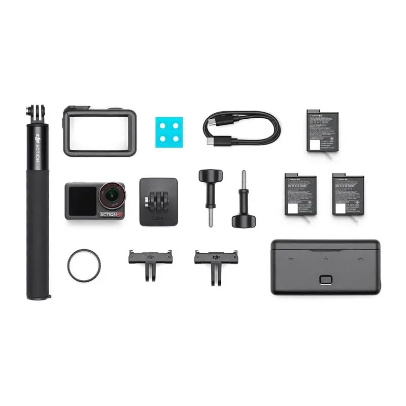 DJI Osmo Action 5 Pro Adventure Combo Aksiyon Kamera 