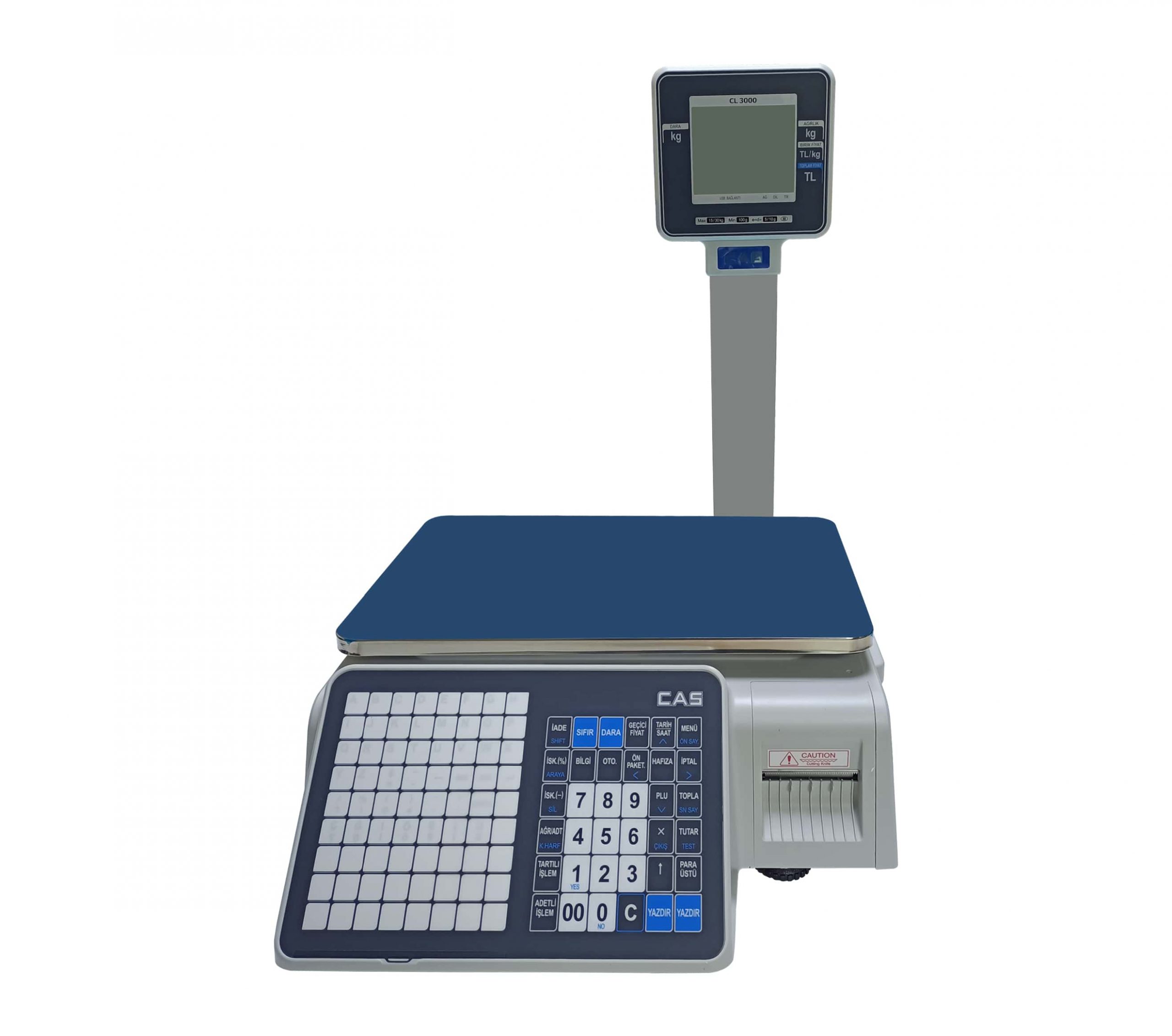 Barkodlu Terazi (CAS CL 3000P)